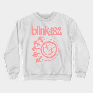 Blink One Hundred Eighty Two Pink Crewneck Sweatshirt